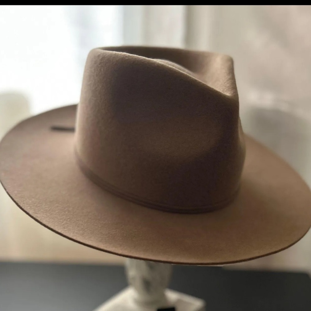Gigi Pip Zephyr Rancher Brown Hat 55 xs